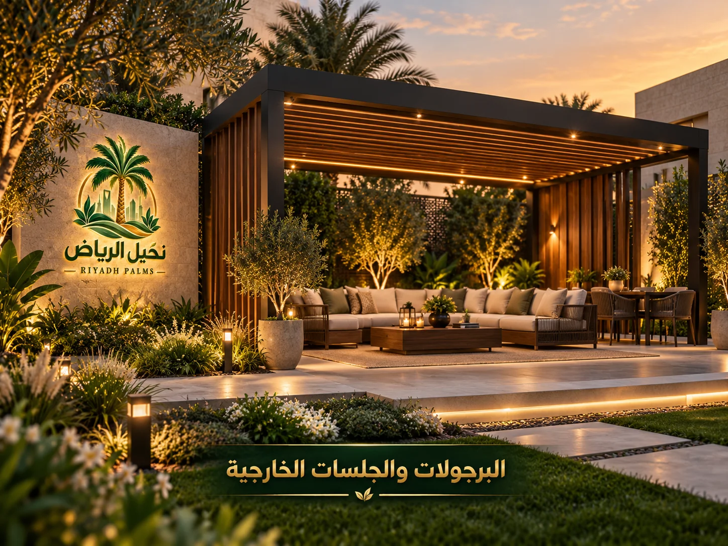 خدمات شبكات الري الحديثة للفلل والاستراحات في الرياض