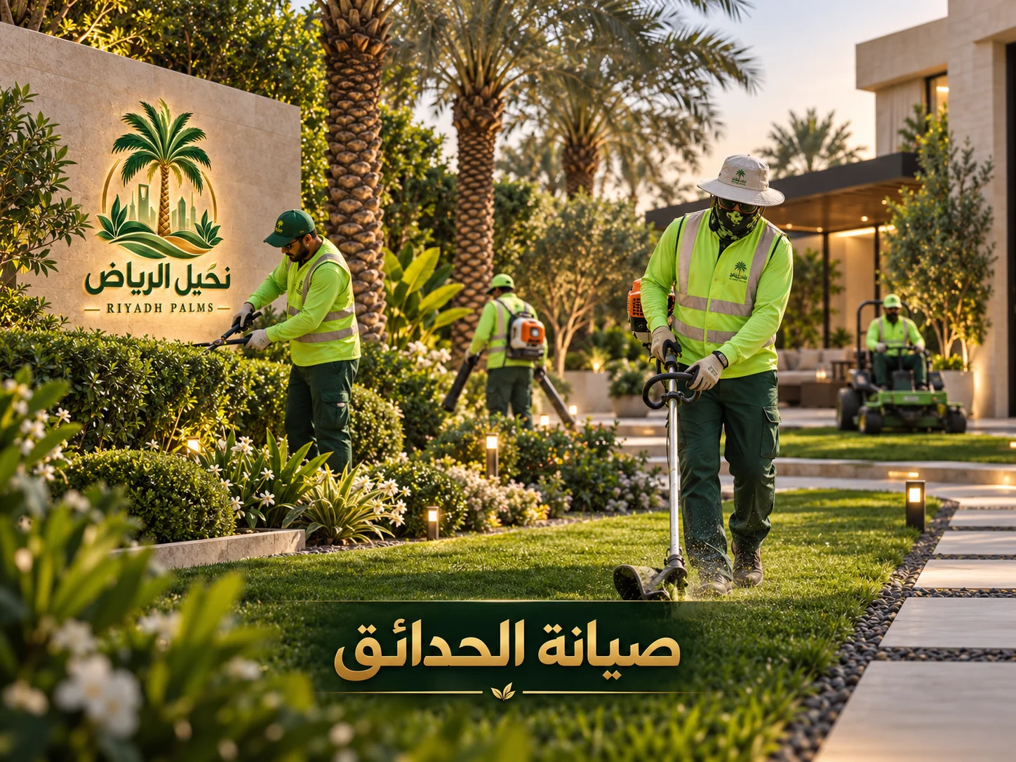 تنفيذ الحدائق في السعودية
