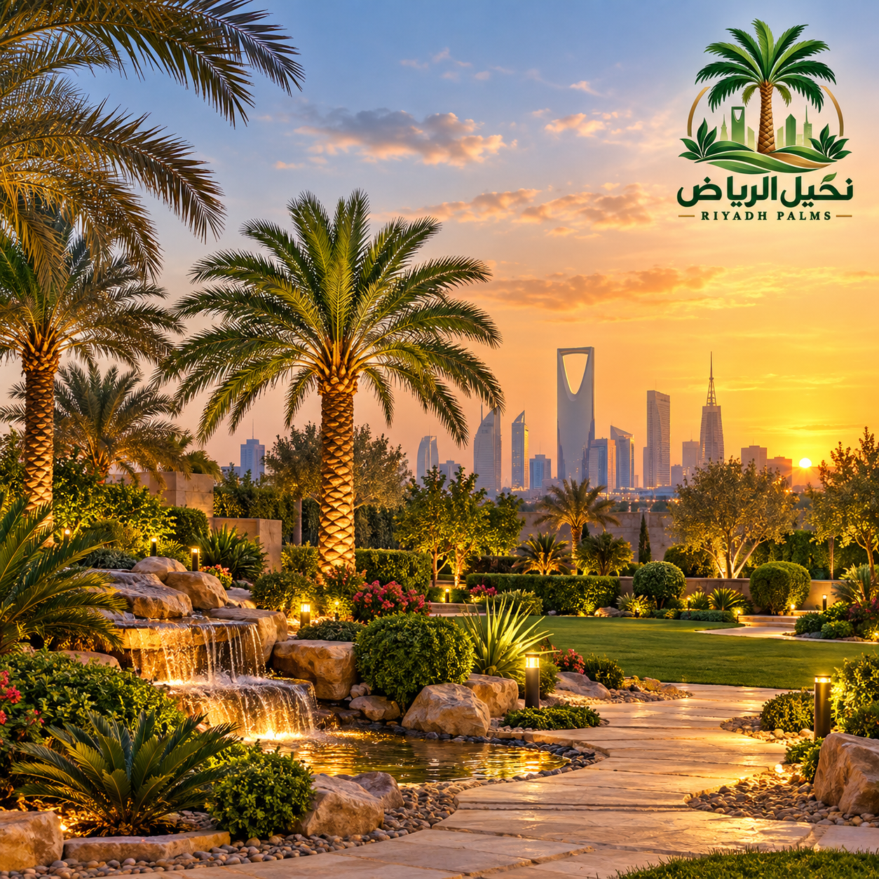 شركة تنسيق حدائق بالرياض وتصميم المساحات الخارجية