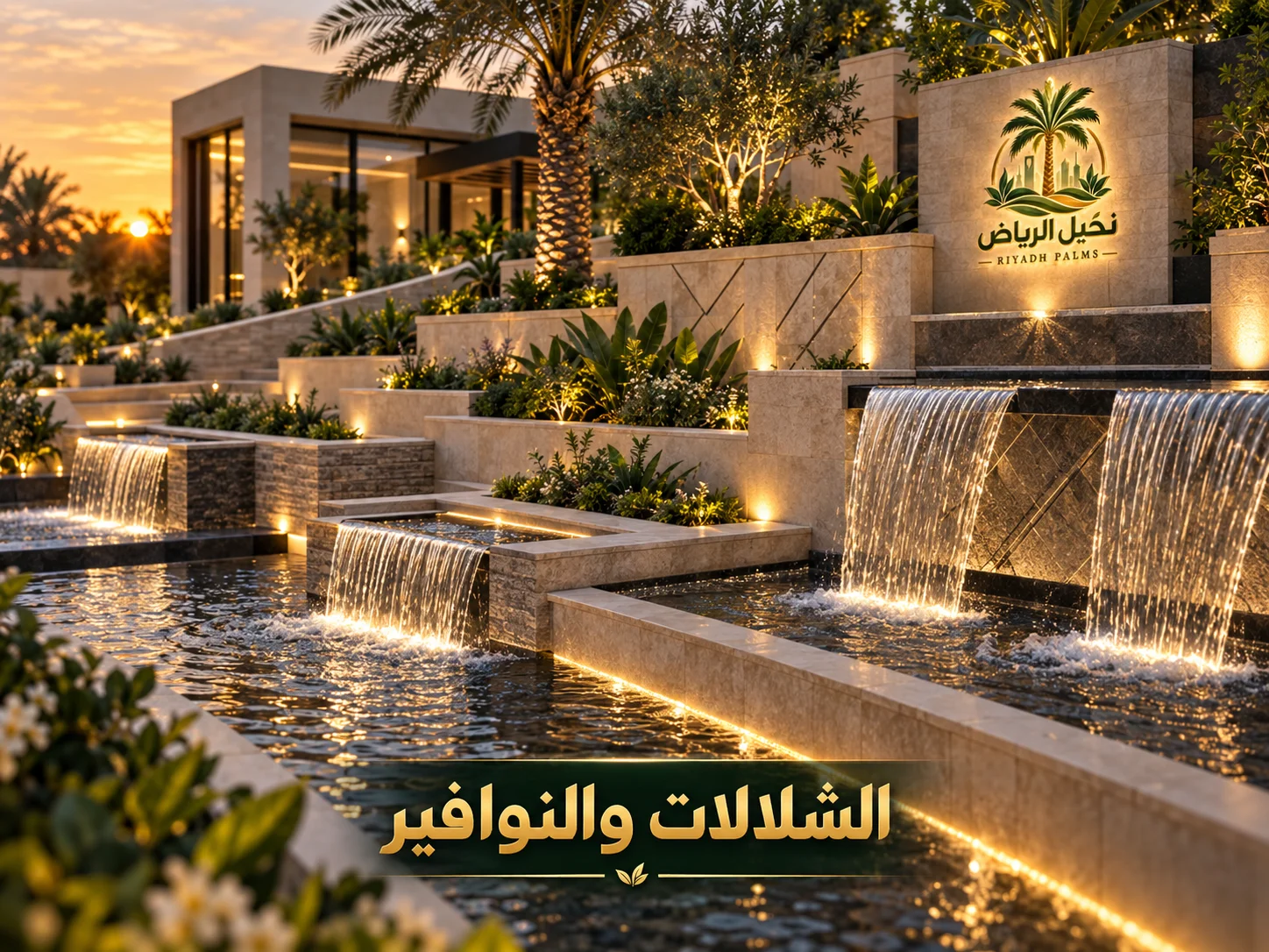 تنفيذ الحدائق في الرياض