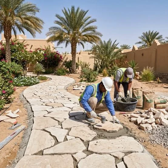 تنسيق حدائق غرب الرياض في ظهرة لبن وطويق والعريجاء والسويدي
