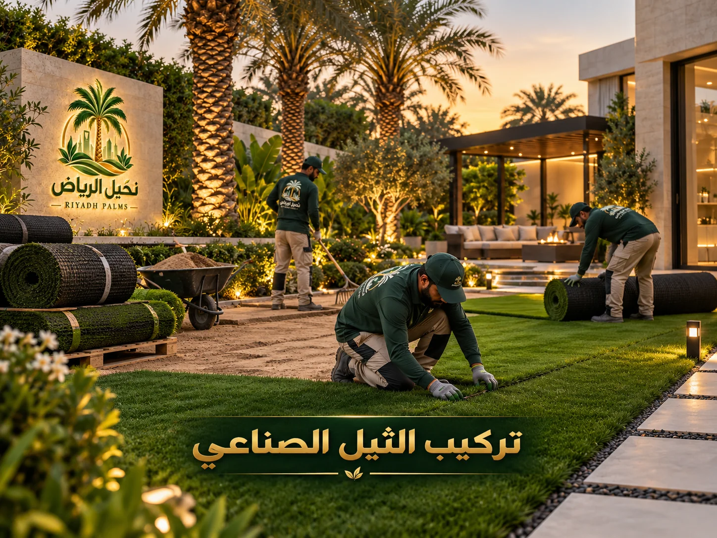 الري الأوتوماتيكي للحدائق والمساحات الخارجية في الرياض