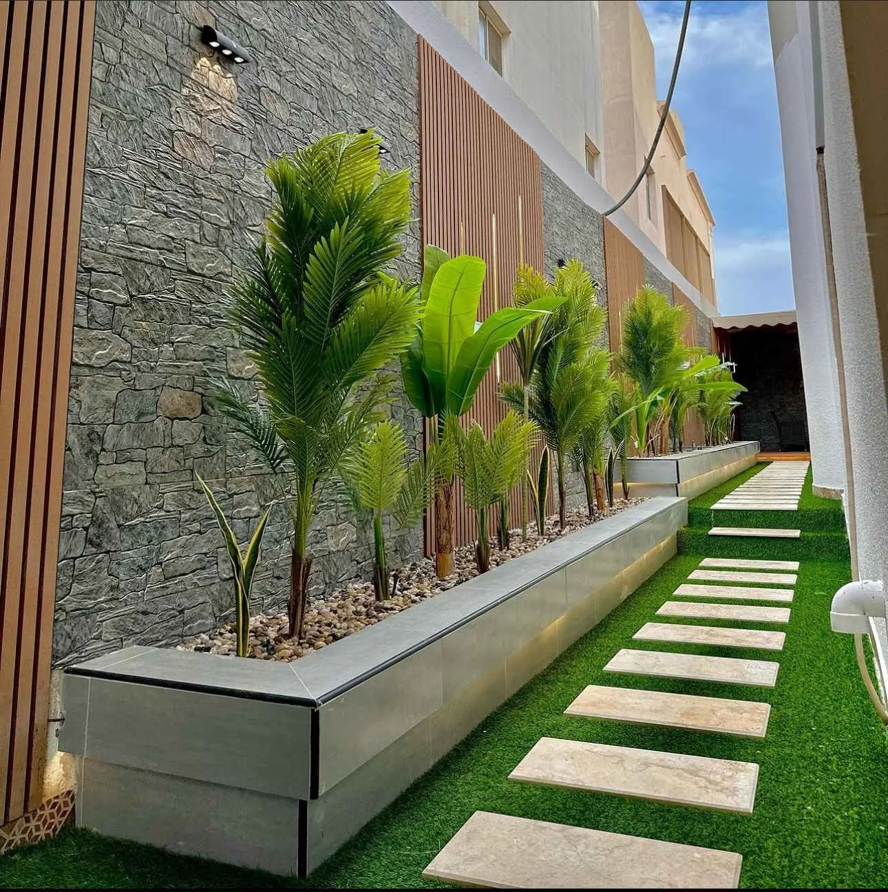 تصميم اللاندسكيب للحدائق والمساحات الخارجية