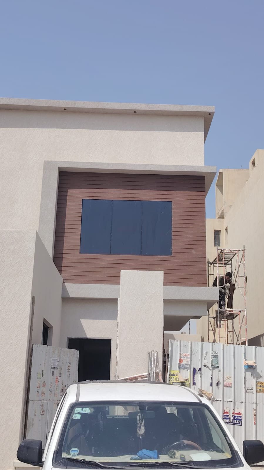 تكسيات بديل الخشب WPC بالرياض - نخيل الرياض 1